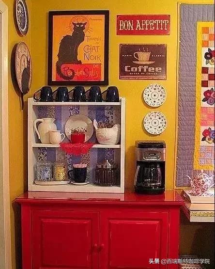 10个家庭咖啡角的装饰灵感分享